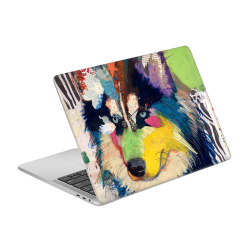 Michel Keck Dogs Husky Vinyl Sticker Skin Decal Cover for Apple MacBook Pro 13" A2338
