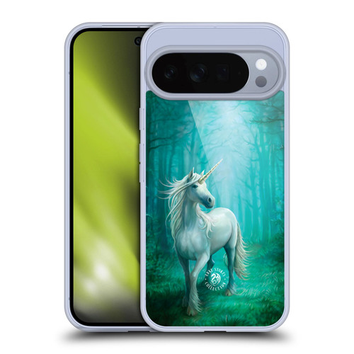 Anne Stokes Mythical Creatures Forest Unicorn Soft Gel Case for Google Pixel 10 Pro XL