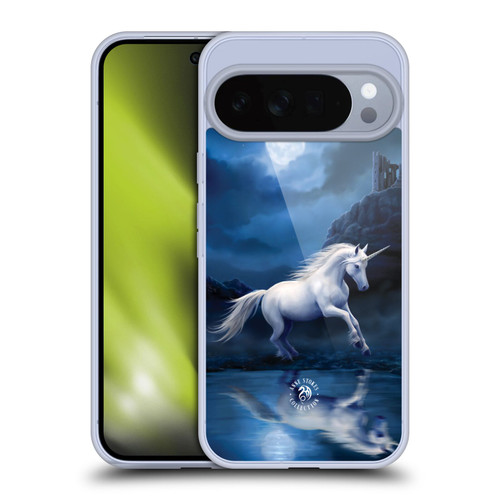 Anne Stokes Mythical Creatures Moonlight Unicorn Soft Gel Case for Google Pixel 10 Pro XL