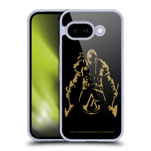 Assassin's Creed 15th Anniversary Graphics Male Eivor Silhouette Soft Gel Case for Google Pixel 9A