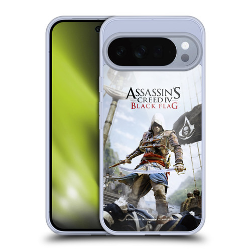 Assassin's Creed Black Flag Key Art Edward Sword Soft Gel Case for Google Pixel 10 Pro XL