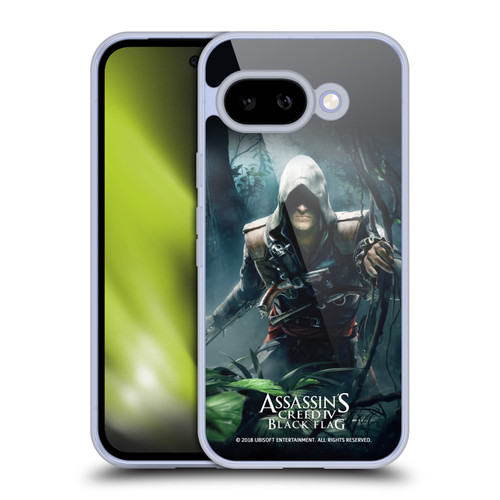Assassin's Creed Black Flag Key Art Edward Jungle Soft Gel Case for Google Pixel 9A