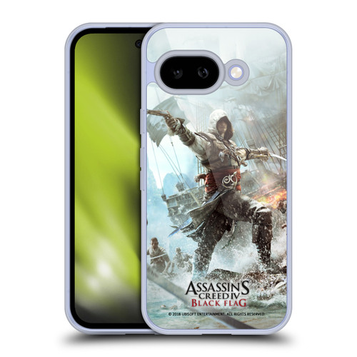 Assassin's Creed Black Flag Key Art Edward on Shore 2 Soft Gel Case for Google Pixel 9A