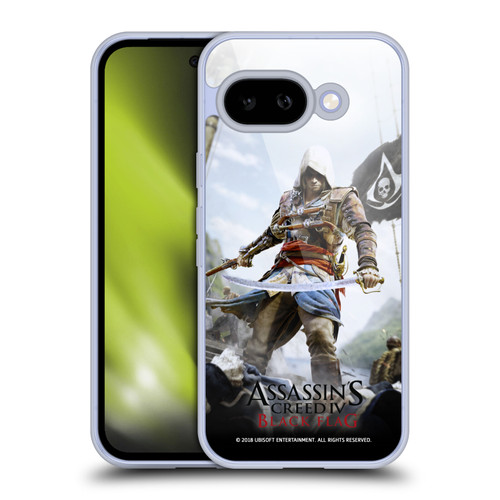 Assassin's Creed Black Flag Key Art Edward Sword Soft Gel Case for Google Pixel 9A