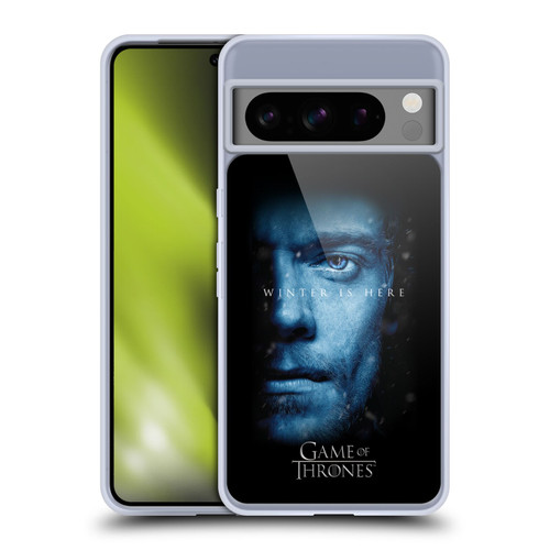 HBO Game of Thrones Winter Is Here Theon Greyjoy Soft Gel Case for Google Pixel 8 Pro