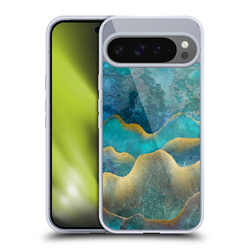 LebensArt Mineral Marble Wash Up Soft Gel Case for Google Pixel 9 Pro XL