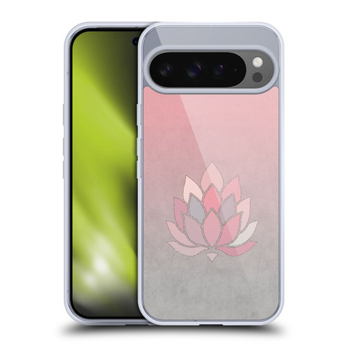 LebensArt Pastels Lotus Soft Gel Case for Google Pixel 9 Pro XL