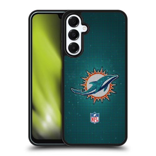 NFL Miami Dolphins Artwork LED Gel Armour Case For Samsung Galaxy A16 5G