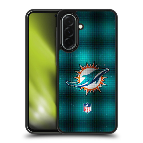 NFL Miami Dolphins Artwork LED Gel Armour Case For Samsung Galaxy A36 5G
