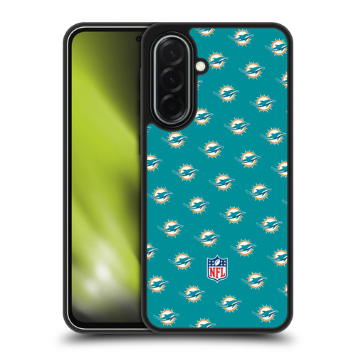 NFL Miami Dolphins Artwork Patterns Gel Armour Case For Samsung Galaxy A36 5G