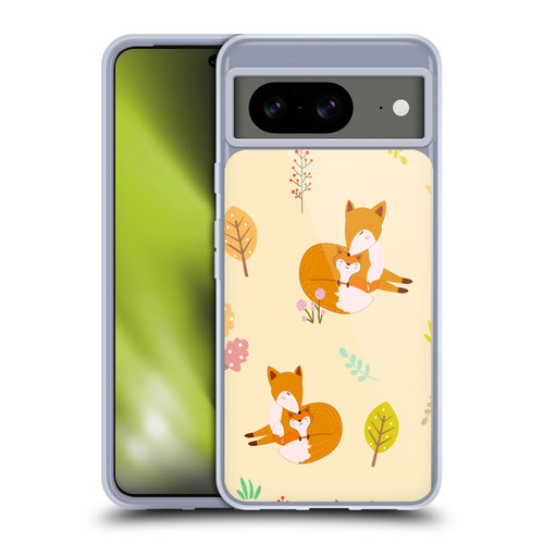 Haroulita Forest Baby Deer Pattern Soft Gel Case for Google Pixel 8