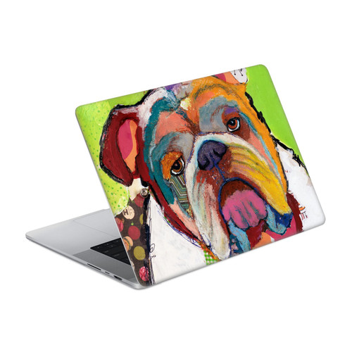 Michel Keck Dogs Bulldog Vinyl Sticker Skin Decal Cover for Apple MacBook Pro 14" A2442