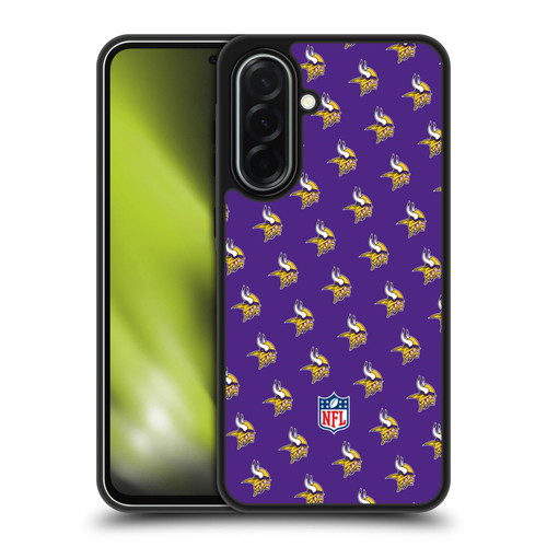 NFL Minnesota Vikings Artwork Patterns Gel Armour Case For Samsung Galaxy A36 5G