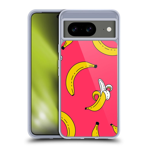 Haroulita Fruits Bananas Soft Gel Case for Google Pixel 8