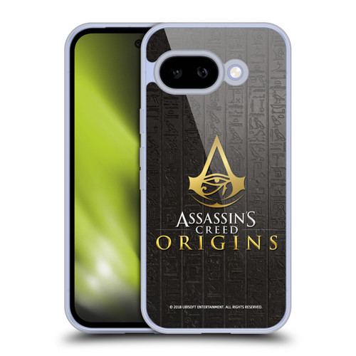 Assassin's Creed Origins Key Art Hieroglyphics Soft Gel Case for Google Pixel 9A
