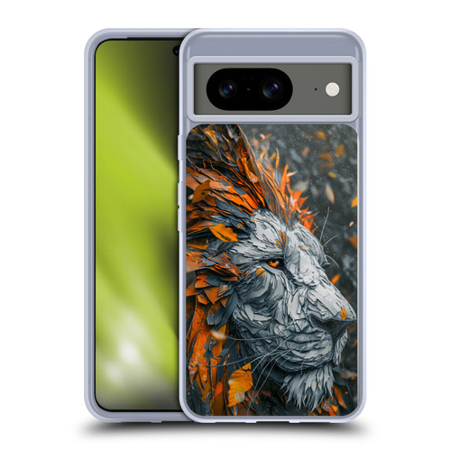 Haroulita Mix Art Animals Lion Soft Gel Case for Google Pixel 8
