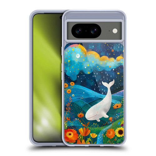 Haroulita Mix Art Animals Whale Soft Gel Case for Google Pixel 8