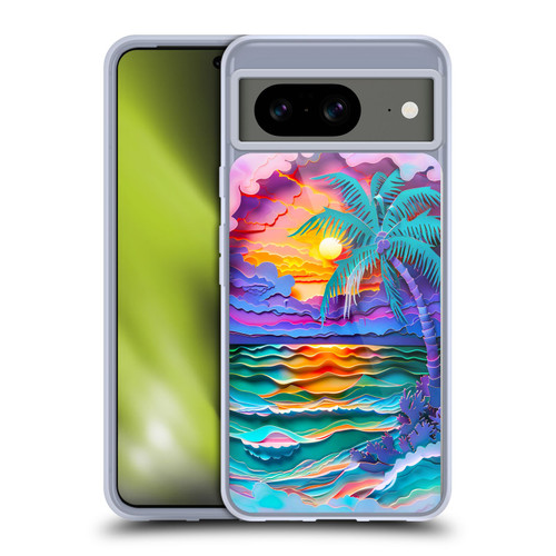 Haroulita Sceneries Sunset Soft Gel Case for Google Pixel 8