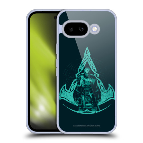 Assassin's Creed Valhalla Compositions Crest And Female Eivor Soft Gel Case for Google Pixel 9A