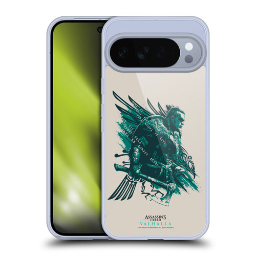 Assassin's Creed Valhalla Compositions And Patterns Eivor's Bearded Axe (Skeggøx) Soft Gel Case for Google Pixel 10 Pro XL