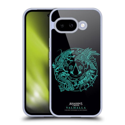 Assassin's Creed Valhalla Compositions And Patterns Animals Crest Soft Gel Case for Google Pixel 9A