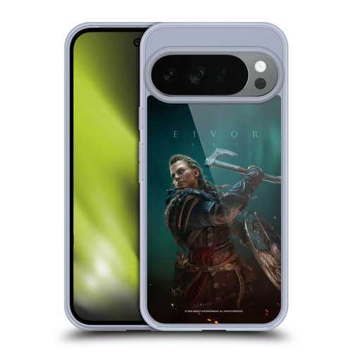 Assassin's Creed Valhalla Key Art Female Eivor Poster Soft Gel Case for Google Pixel 10