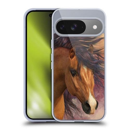 Laurie Prindle Western Stallion Flash Soft Gel Case for Google Pixel 9 / Pixel 9 Pro