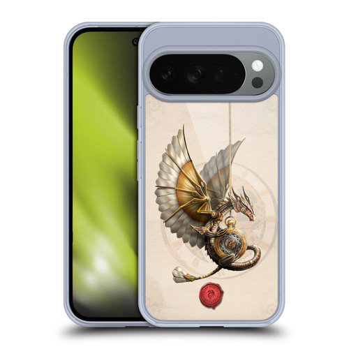Anne Stokes Steampunk Clockwork Dragon Soft Gel Case for Google Pixel 10