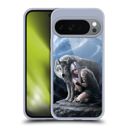 Anne Stokes Wolves Protector Soft Gel Case for Google Pixel 10
