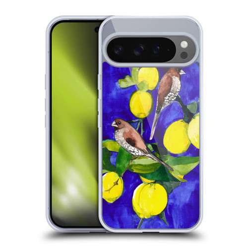 Mai Autumn Birds Lemon Tree Soft Gel Case for Google Pixel 9 Pro XL