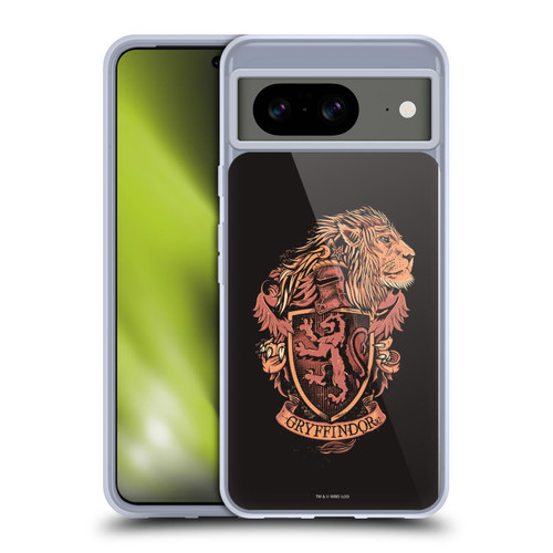Harry Potter Deathly Hallows XIV Gryffindor Soft Gel Case for Google Pixel 8