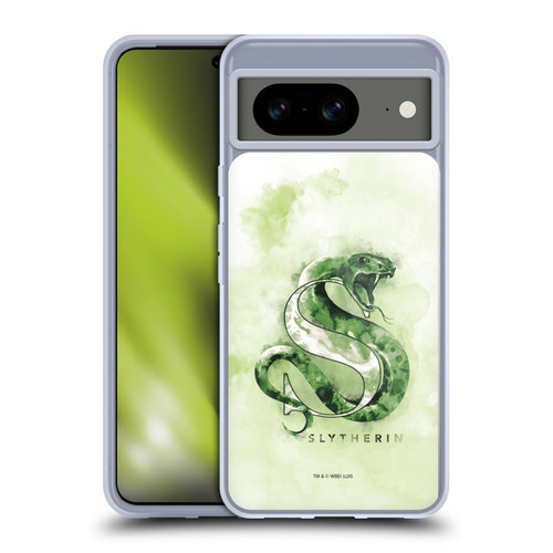 Harry Potter Deathly Hallows XVI Slytherin Soft Gel Case for Google Pixel 8