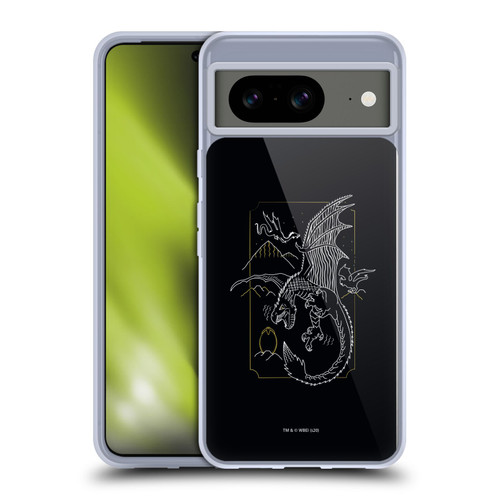 Harry Potter Deathly Hallows XXII Horntail Soft Gel Case for Google Pixel 8
