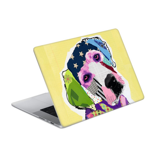 Michel Keck Dogs Yellow Lab Vinyl Sticker Skin Decal Cover for Apple MacBook Pro 16" A2485
