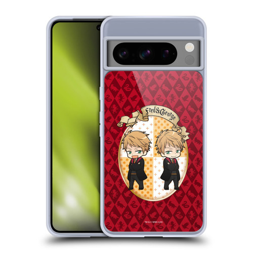 Harry Potter Deathly Hallows XXXVI Fred And George Soft Gel Case for Google Pixel 8 Pro