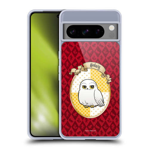 Harry Potter Deathly Hallows XXXVI Hedwig Soft Gel Case for Google Pixel 8 Pro