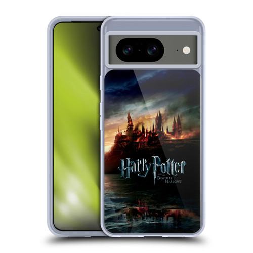 Harry Potter Deathly Hallows VIII Castle Soft Gel Case for Google Pixel 8