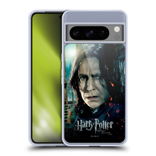 Harry Potter Deathly Hallows VIII Severus Snape Soft Gel Case for Google Pixel 8 Pro