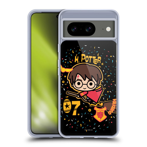 Harry Potter Deathly Hallows I Quidditch Broom Soft Gel Case for Google Pixel 8
