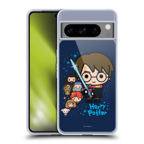 Harry Potter Deathly Hallows I Characters Soft Gel Case for Google Pixel 8 Pro