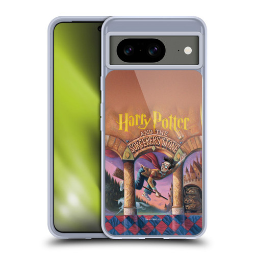 Harry Potter Literary Covers Sorcerer's Stone Soft Gel Case for Google Pixel 8