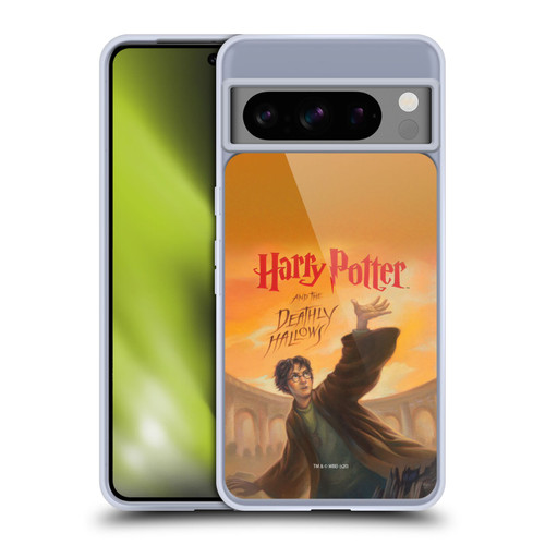 Harry Potter Literary Covers Deathly Hallows Soft Gel Case for Google Pixel 8 Pro