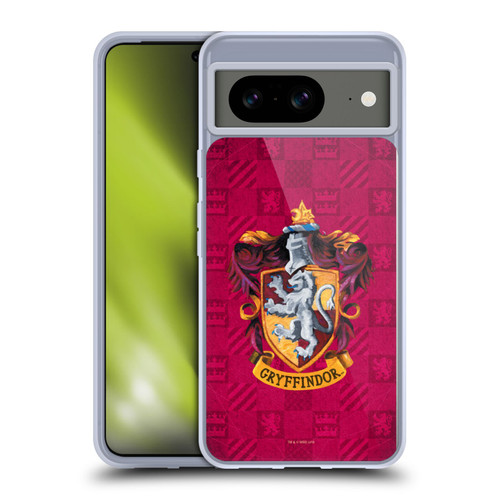 Harry Potter Prisoner Of Azkaban I Gryffindor Crest Soft Gel Case for Google Pixel 8