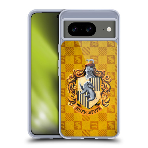 Harry Potter Prisoner Of Azkaban I Hufflepuff Crest Soft Gel Case for Google Pixel 8