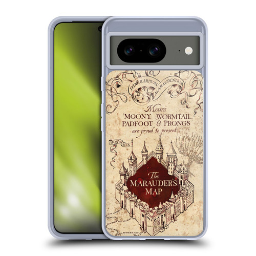 Harry Potter Prisoner Of Azkaban II The Marauder's Map Soft Gel Case for Google Pixel 8