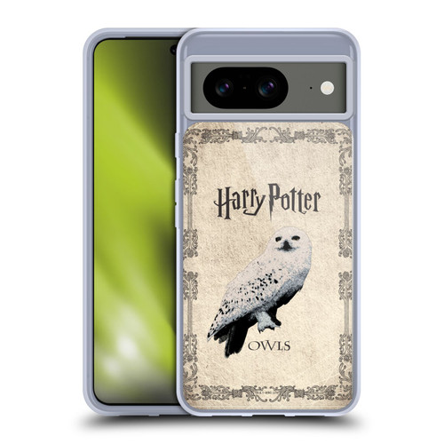 Harry Potter Prisoner Of Azkaban III Hedwig Owl Soft Gel Case for Google Pixel 8