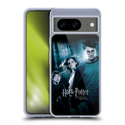 Harry Potter Prisoner Of Azkaban IV Ron, Harry & Hermione Poster 2 Soft Gel Case for Google Pixel 8