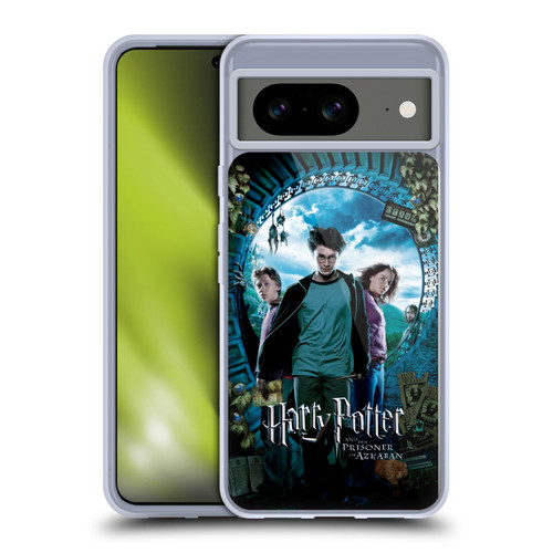 Harry Potter Prisoner Of Azkaban IV Ron, Harry & Hermione Poster Soft Gel Case for Google Pixel 8