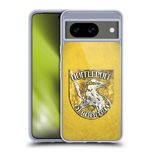 Harry Potter Prisoner Of Azkaban V Hufflepuff Quidditch Badge Soft Gel Case for Google Pixel 8