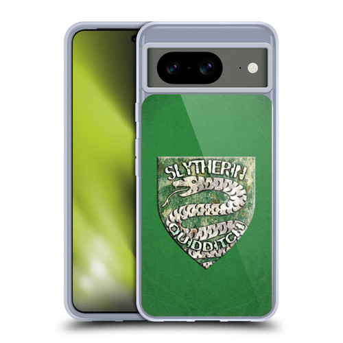 Harry Potter Prisoner Of Azkaban V Slytherin Quidditch Badge Soft Gel Case for Google Pixel 8